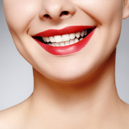 Woman with Great teeth and smile